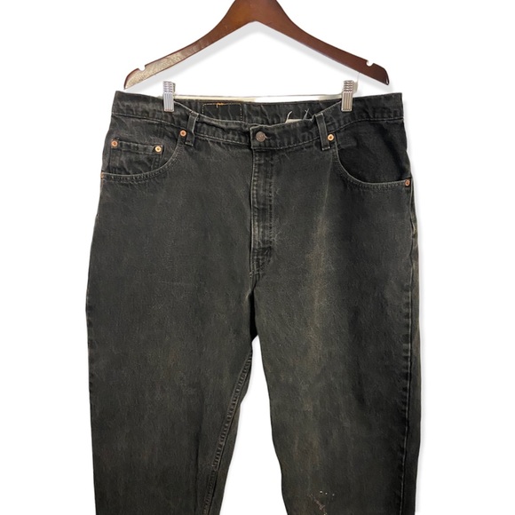 Vintage Levi’s 560 Black High Waisted Jeans - Picture 8 of 13